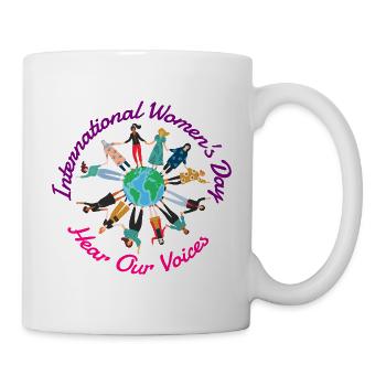 Internationaler Frauentag Feminismus Empowerment - Tasse - Weiß - Rechts