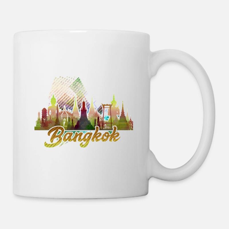 bangkok 5 j - Tasse - Weiß