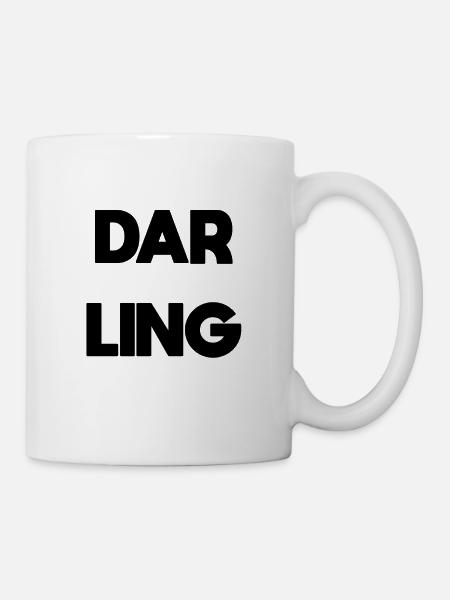 DARLING - Tasse - Weiß