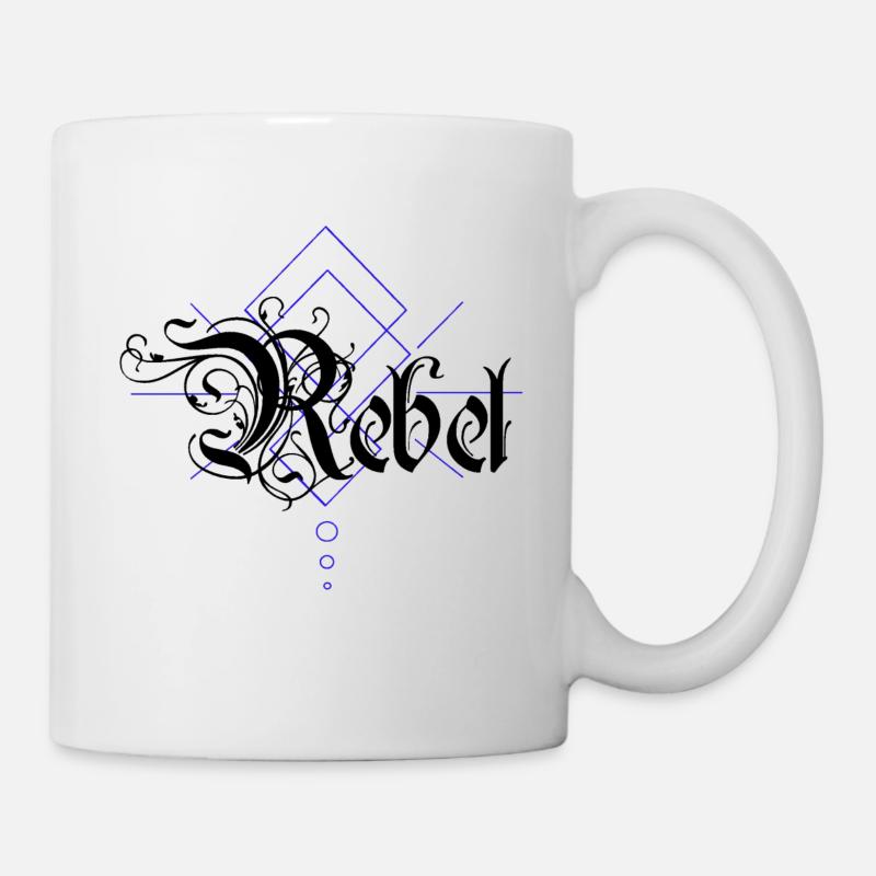 Rebel - Tasse - Weiß