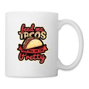 Cadeau de Burritos Tortilla Mexique Fast Food Tortilla - Mug blanc - blanc - Droite