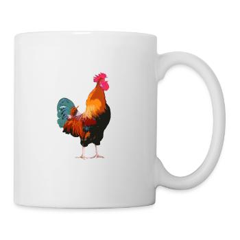 Coq - Mug blanc - blanc - Droite