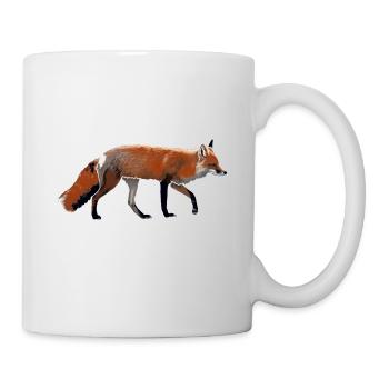 Fuchs - Tasse - Weiß - Rechts