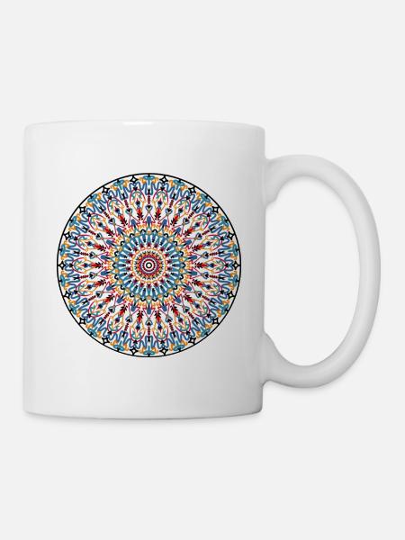 Mandala - Mug blanc - blanc