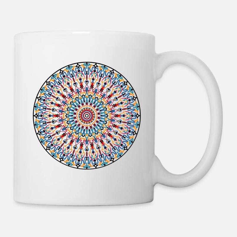 Mandala - Mug blanc - blanc