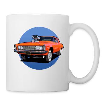 MuscleCar - Mug blanc - blanc - Droite