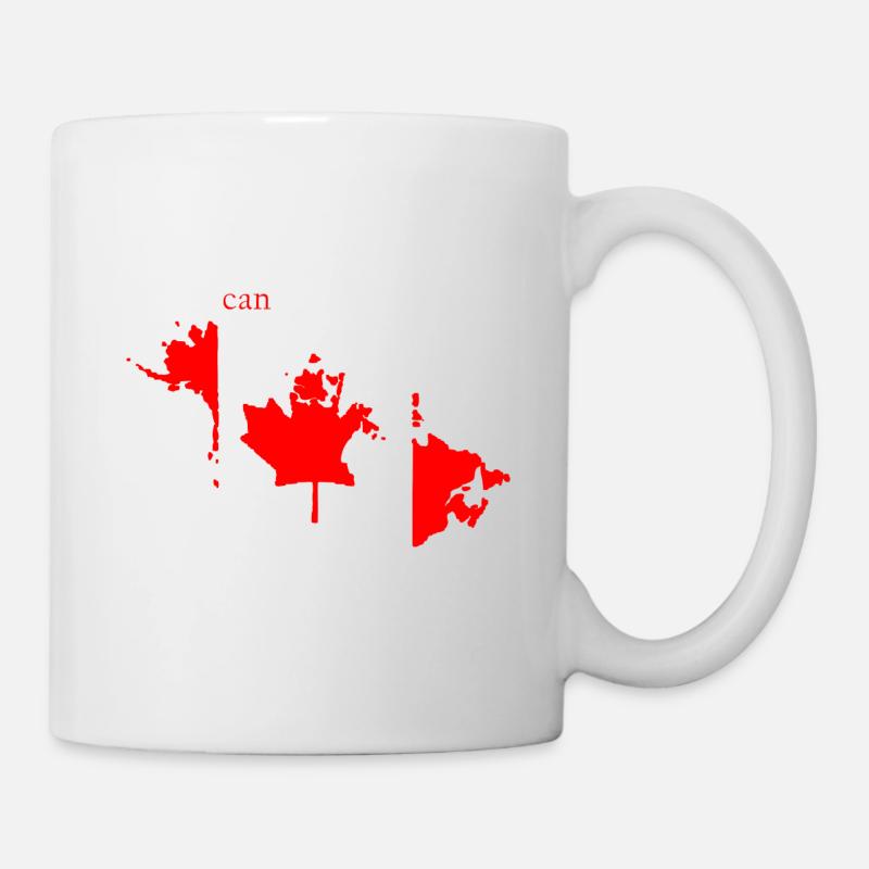 canada F - Mug blanc - blanc