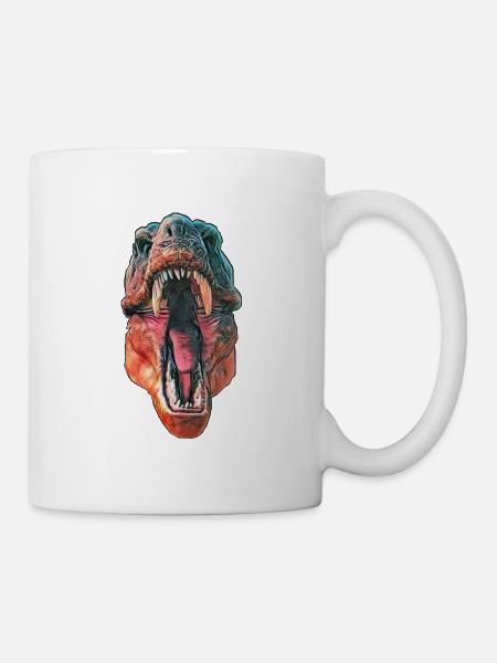T-Rex - Mug - white