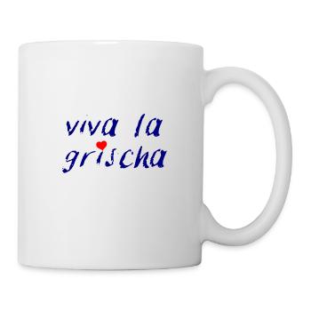 viva la grischa - Tasse - Weiß - Rechts