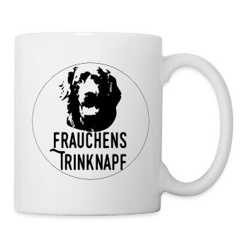 Trinknapf Frauchen Tasse Becher Hovawart Hund - Tasse - Weiß - Rechts