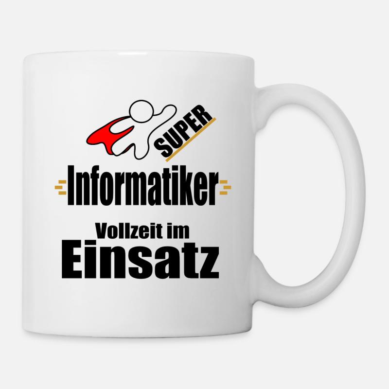 Informatiker Informatik Computer Technik - Tasse - Weiß