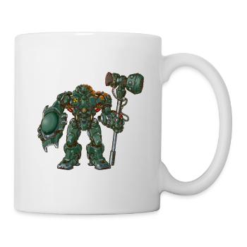Monstre robot - Mug blanc - blanc - Droite