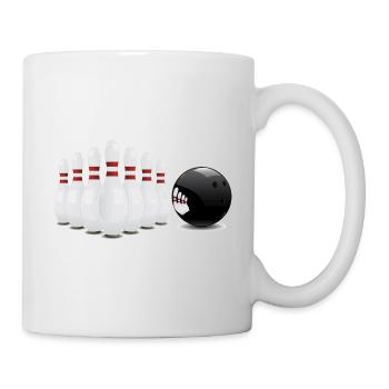 sports bowling 8 F - Mug - white - Right