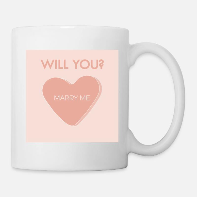 ÉPOUSE-MOI - Mug blanc - blanc