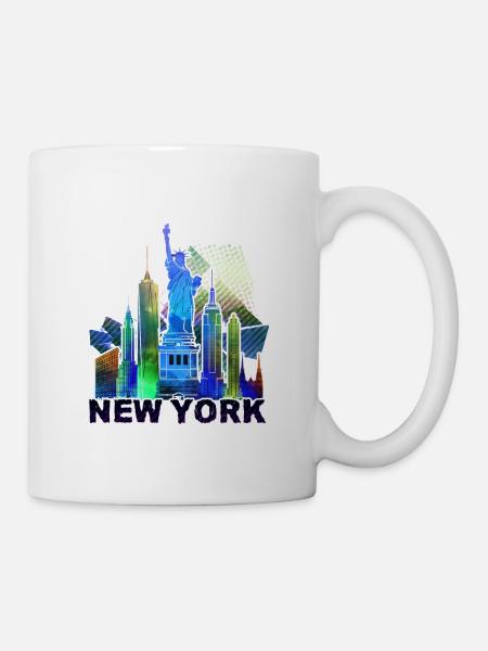 New York 3 y - Mug - white