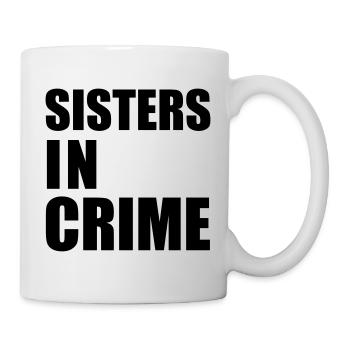 Sisters in Crime BFF Meilleure amie - Mug blanc - blanc - Droite