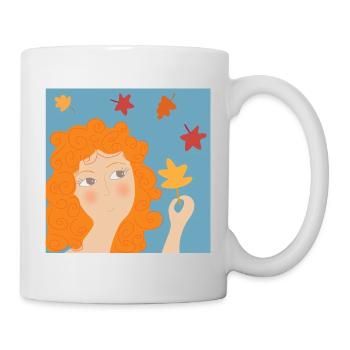 Herbst - Tasse - Weiß - Rechts