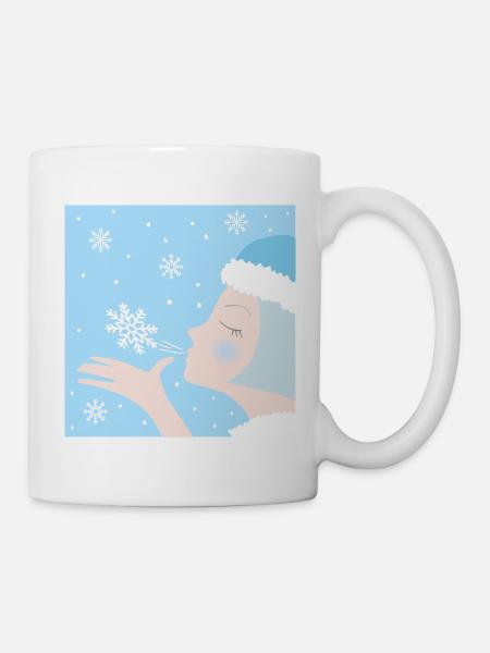 Vinter - Kop/krus - hvid