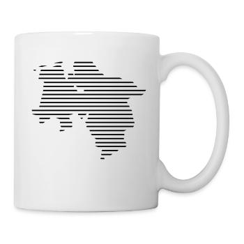 Basse-shirt / / Niedersachsen shirt / / Pays - Mug blanc - blanc - Droite