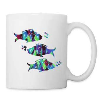 fishes - Mug - white - Right