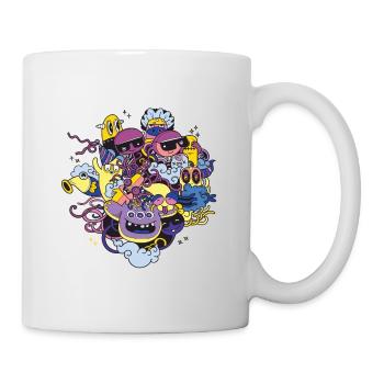 Alien Team - Mug - white - Right