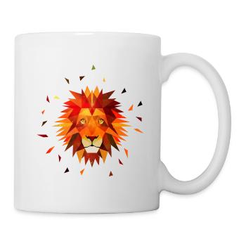 Lion - Mug blanc - blanc - Droite