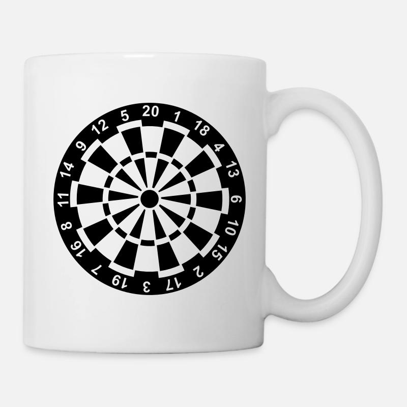 Darts - Tasse - Weiß