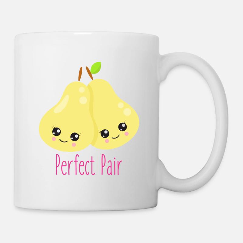 Perfect Pair - Tasse - Weiß