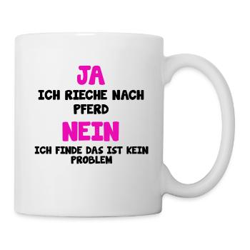 Horse sayings TShirt Horse Riding sayings Gift - Mug - white - Right