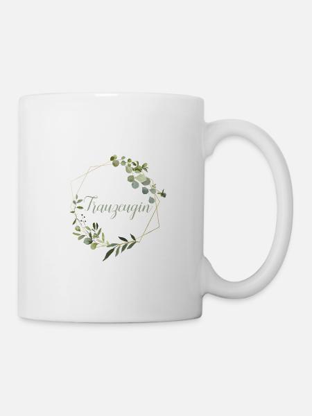Trauzeugin fragen. Willst du meine Trauzeugin sein - Tasse - Weiß