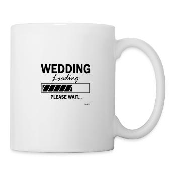 Wedding bachelorette party marriage love gift - Mug - white - Right