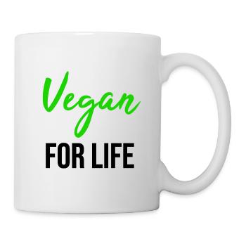 Vegan TShirt Vegan Vegan Environmental Gift - Mug - white - Right