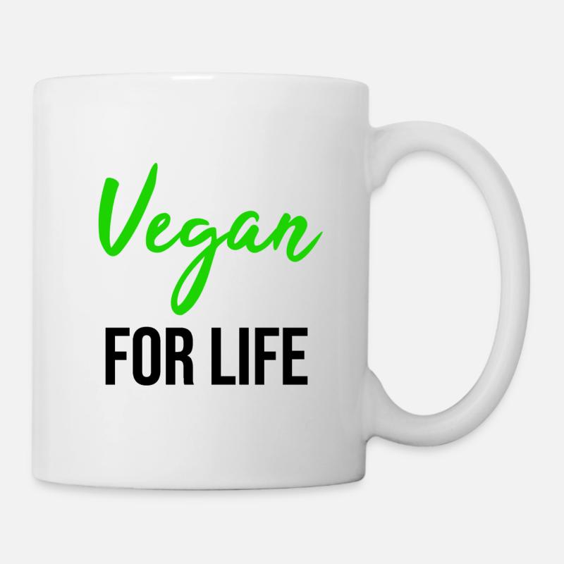 Vegan TShirt Vegan Vegan Environmental Gift - Mug - white
