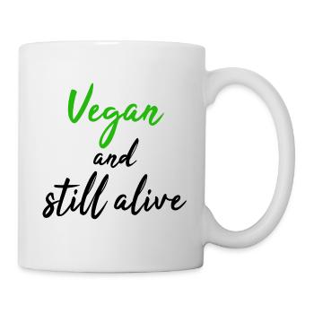 Vegan TShirt Vegan Vegan Environmental Gift - Mug - white - Right