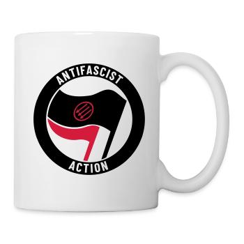 Antifascist Action – 3 Arrows - Tasse - Weiß - Rechts