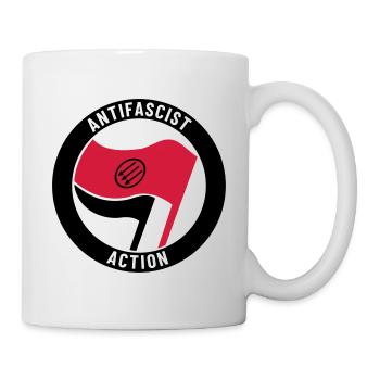 Antifascist Action – 3 Arrows - Tasse - Weiß - Rechts