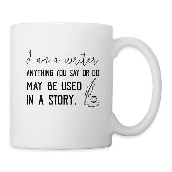 0266 writer | Author | Book | history - Mug - white - Right