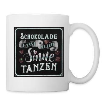 Schokolade - Tasse - Weiß - Rechts