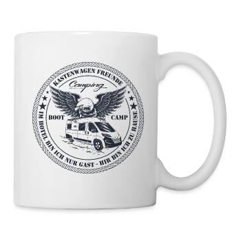 Kastenwagen Freunde - Tasse - Weiß - Rechts