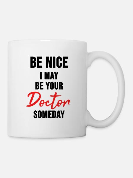 Chemise docteur docteur docteur etudiant docteur urgentiste - Mug blanc - blanc