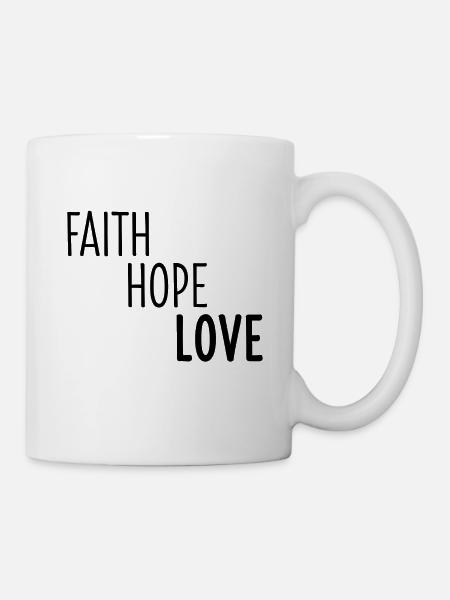 Religion Shirt Christ Jesus Katholisch Geschenk - Tasse - Weiß