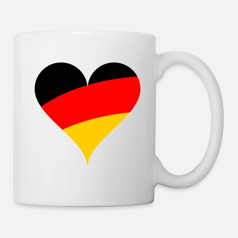 German heart - Mug - white