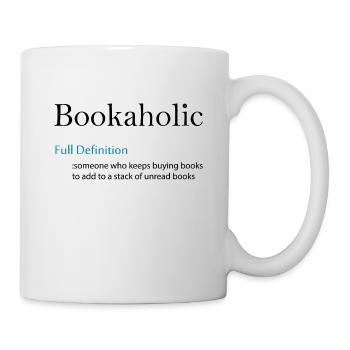 0298 Definition: Bookaholic - Mug - white - Right