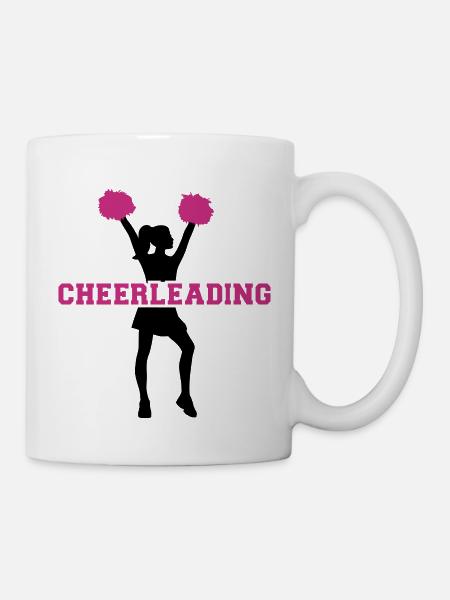 Cheerleading - Tasse - Weiß