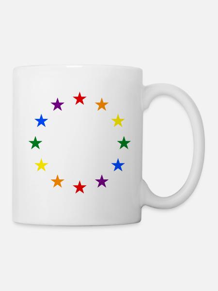 EuroStars - Tasse - Weiß