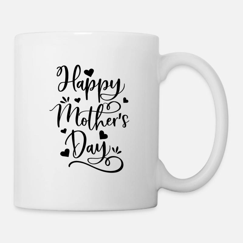 Happy Mother's Day - Tasse - Weiß