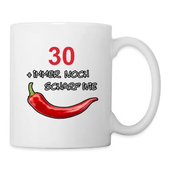 30 jahre geburtstag lustig - Tasse - Weiß - Rechts