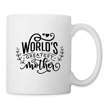 World's Greatest Mother - Tasse - Weiß - Rechts