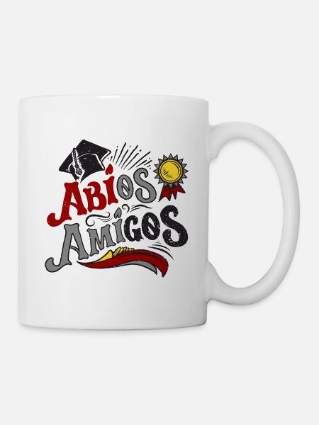 ABIOS AMIGOS. Abitur. Abschluss - Tasse - Weiß