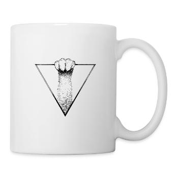 cat's paw - Mug - white - Right